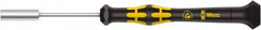 Wera - 5mm Solid Shaft ESD Nutdriver - Ergonomic Handle, 157mm OAL - Makers Industrial Supply