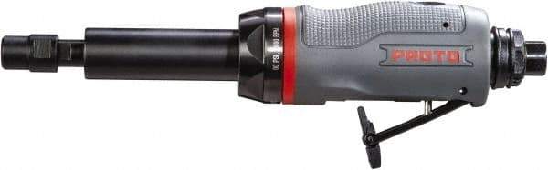 Proto - 1/4" Collet, Straight Handle, Straight Air Die Grinder - 23,000 RPM, Rear Exhaust, 4 CFM, 0.5 hp, 90 psi, 1/4" Inlet - Makers Industrial Supply