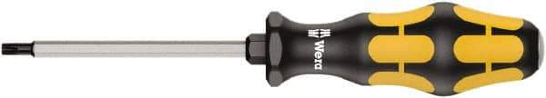 Wera - T25 Torx Driver - 100mm Blade Length, Ergonomic Handle - Makers Industrial Supply