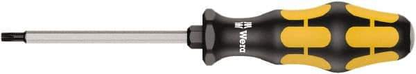 Wera - T15 Torx Driver - 80mm Blade Length, Ergonomic Handle - Makers Industrial Supply