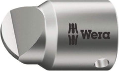 Wera - 1/4" Drive, #6 Point, Standard Slotted Screwdriver Socket - #6 Point - Makers Industrial Supply