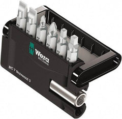 Wera - Posidriv Bit Set - 1/4" Drive - Makers Industrial Supply