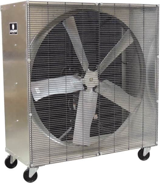 Schaefer Ventilation Equipment - Box Fans Style: Mobile Blade Size: 48 (Inch) - Makers Industrial Supply