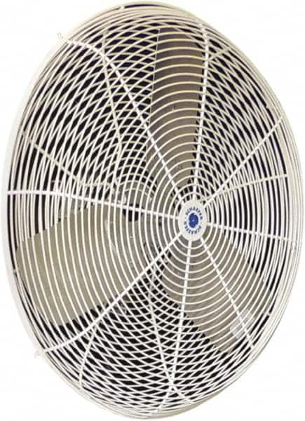 Schaefer Ventilation Equipment - 30" Blade, 1/2 hp, 8,500 & 9,600 CFM, Oscillating Industrial Circulation Fan - Fan Head Only, 2 Speed - Makers Industrial Supply