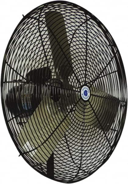 Schaefer Ventilation Equipment - 30" Blade, 1/2 hp, 8,500 & 9,600 CFM, Oscillating Industrial Circulation Fan - Fan Head Only, 2 Speed - Makers Industrial Supply