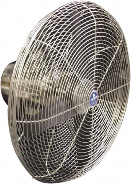 Schaefer Ventilation Equipment - 24" Blade, 1/2 hp, 7,350 CFM, Industrial Circulation Fan - Fan Head Only, 1 Speed - Makers Industrial Supply