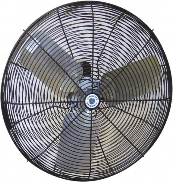 Schaefer Ventilation Equipment - 30" Blade, 1/2 hp, 7,000 & 9,420 CFM, Industrial Circulation Fan - Fan Head Only, 2 Speed - Makers Industrial Supply