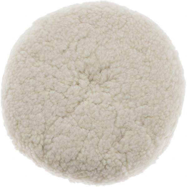 Value Collection - 9" Diam Wool Bonnet - 1" Pile - Makers Industrial Supply