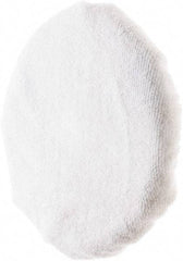 Value Collection - 8" Diam Terry Cloth Bonnet - 1-1/4" Pile - Makers Industrial Supply