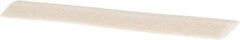 Made in USA - Hard Density Wool Felt Polishing Stick - 4" Long x 1/4" Wide x 1/4" Thick - Makers Industrial Supply