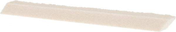 Made in USA - Medium Density Wool Felt Polishing Stick - 4" Long x 1/4" Wide x 1/4" Thick - Makers Industrial Supply