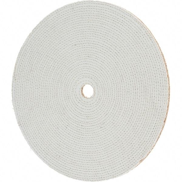 Value Collection - 16" Diam x 1/4" Thick Unmounted Buffing Wheel - 20 Ply, Polishing, 1-1/4" Arbor Hole, Hard Density - Makers Industrial Supply