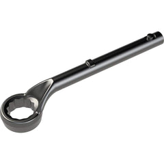 Petol - Box Wrenches; Wrench Type: Offset ; Tool Type: Straight Handle ; Size (Inch): 1-5/8 ; Number of Points: 12 ; Head Type: Single End ; Finish/Coating: Black Oxide - Exact Industrial Supply