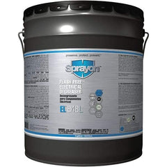 Sprayon - 5 Gallon Pail Electrical Grade Cleaner/Degreaser - 37,000 Volt Dielectric Strength, Nonflammable, Food Grade, Plastic Safe - Makers Industrial Supply