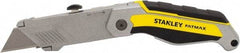 Stanley - Fixed Folding Utility Knife - 2-3/8" Blade, Bi-Material Handle Handle, 1 Blade Included - Makers Industrial Supply