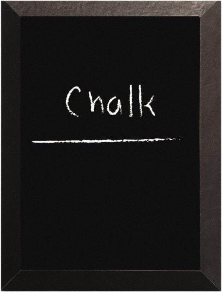 MasterVision - 36" High x 48/0" Wide Chalk Board - Laminate, Includes Mounting Kit - Makers Industrial Supply