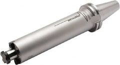 Seco - DIN69871-50 Taper Shank 40mm Pilot Diam Shell Mill Holder - 13.78" Flange to Nose End Projection, 3-1/2" Nose Diam, Through-Spindle & DIN Flange Coolant - Exact Industrial Supply