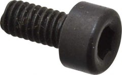 Holo-Krome - M2.5x0.45 Metric Coarse Hex Socket Drive, Socket Cap Screw - Grade 12.9 Alloy Steel, Black Oxide Finish, Fully Threaded, 5mm Length Under Head - Makers Industrial Supply