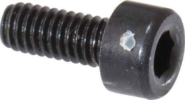 Holo-Krome - M2.5x0.45 Metric Coarse Hex Socket Drive, Socket Cap Screw - Grade 12.9 Alloy Steel, Black Oxide Finish, Fully Threaded, 6mm Length Under Head - Makers Industrial Supply