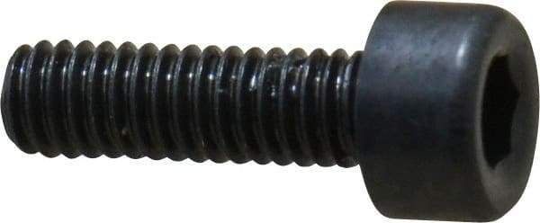 Holo-Krome - M2.5x0.45 Metric Coarse Hex Socket Drive, Socket Cap Screw - Grade 12.9 Alloy Steel, Black Oxide Finish, Fully Threaded, 8mm Length Under Head - Makers Industrial Supply