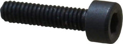 Holo-Krome - M2.5x0.45 Metric Coarse Hex Socket Drive, Socket Cap Screw - Grade 12.9 Alloy Steel, Black Oxide Finish, Fully Threaded, 10mm Length Under Head - Makers Industrial Supply