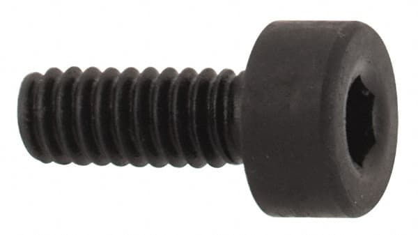 Holo-Krome - M2x0.40 Metric Coarse Hex Socket Drive, Socket Cap Screw - Grade 12.9 Alloy Steel, Black Oxide Finish, Fully Threaded, 5mm Length Under Head - Makers Industrial Supply