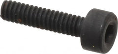 Holo-Krome - M2x0.40 Metric Coarse Hex Socket Drive, Socket Cap Screw - Grade 12.9 Alloy Steel, Black Oxide Finish, Fully Threaded, 8mm Length Under Head - Makers Industrial Supply