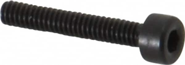 Holo-Krome - M2x0.40 Metric Coarse Hex Socket Drive, Socket Cap Screw - Grade 12.9 Alloy Steel, Black Oxide Finish, Fully Threaded, 12mm Length Under Head - Makers Industrial Supply