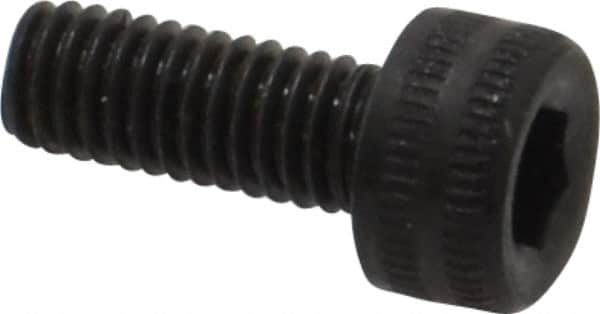 Holo-Krome - M3x0.50 Metric Coarse Hex Socket Drive, Socket Cap Screw - Grade 12.9 Alloy Steel, Black Oxide Finish, Fully Threaded, 8mm Length Under Head - Makers Industrial Supply