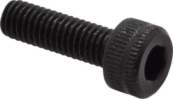 Holo-Krome - M3x0.50 Metric Coarse Hex Socket Drive, Socket Cap Screw - Grade 12.9 Alloy Steel, Black Oxide Finish, Fully Threaded, 10mm Length Under Head - Makers Industrial Supply