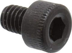 Holo-Krome - M4x0.70 Metric Coarse Hex Socket Drive, Socket Cap Screw - Grade 12.9 Alloy Steel, Black Oxide Finish, Fully Threaded, 5mm Length Under Head - Makers Industrial Supply