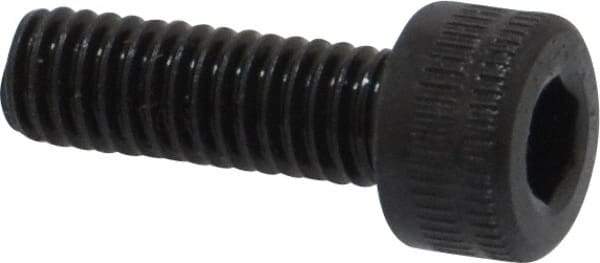 Holo-Krome - M4x0.70 Metric Coarse Hex Socket Drive, Socket Cap Screw - Grade 12.9 Alloy Steel, Black Oxide Finish, Fully Threaded, 12mm Length Under Head - Makers Industrial Supply