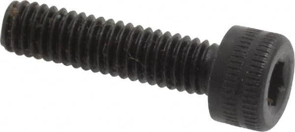 Holo-Krome - M4x0.70 Metric Coarse Hex Socket Drive, Socket Cap Screw - Grade 12.9 Alloy Steel, Black Oxide Finish, Fully Threaded, 16mm Length Under Head - Makers Industrial Supply