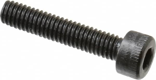 Holo-Krome - M4x0.70 Metric Coarse Hex Socket Drive, Socket Cap Screw - Grade 12.9 Alloy Steel, Black Oxide Finish, Fully Threaded, 20mm Length Under Head - Makers Industrial Supply