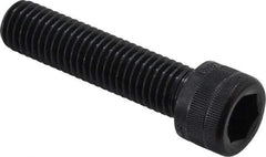 Holo-Krome - M12x1.75 Metric Coarse Hex Socket Drive, Socket Cap Screw - Grade 12.9 Alloy Steel, Black Oxide Finish, Fully Threaded, 50mm Length Under Head - Makers Industrial Supply