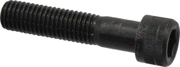 Holo-Krome - M12x1.75 Metric Coarse Hex Socket Drive, Socket Cap Screw - Grade 12.9 Alloy Steel, Black Oxide Finish, Fully Threaded, 55mm Length Under Head - Makers Industrial Supply