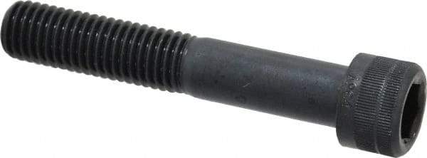 Holo-Krome - M12x1.75 Metric Coarse Hex Socket Drive, Socket Cap Screw - Grade 12.9 Alloy Steel, Black Oxide Finish, Partially Threaded, 70mm Length Under Head - Makers Industrial Supply