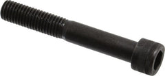 Holo-Krome - M12x1.75 Metric Coarse Hex Socket Drive, Socket Cap Screw - Grade 12.9 Alloy Steel, Black Oxide Finish, Partially Threaded, 75mm Length Under Head - Makers Industrial Supply