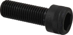 Holo-Krome - M16x2.00 Metric Coarse Hex Socket Drive, Socket Cap Screw - Grade 12.9 Alloy Steel, Black Oxide Finish, Fully Threaded, 45mm Length Under Head - Makers Industrial Supply