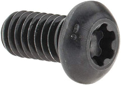 Camcar - 5/16-18 UNC Torx Plus Drive, Button Screw - Alloy Steel, Black Oxide Finish, Fully Threaded, 5/8" Length Under Head - Makers Industrial Supply