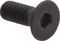 Holo-Krome - M6x1.00 Metric Coarse Hex Socket Drive, 90° Flat Screw - Grade 12.9 Alloy Steel, Black Oxide Finish, Fully Threaded, 16mm OAL - Makers Industrial Supply