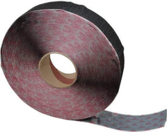 VELCRO Brand - 2" Wide x 25 Yd Long Adhesive Backed Hook Roll - Continuous Roll, Black - Makers Industrial Supply