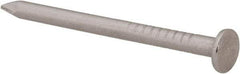 Made in USA - 4D, 14 Gauge, 1-1/2" OAL Common Nails - Smooth Shank, T304 Stainless Steel - Makers Industrial Supply