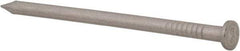 Made in USA - 8D, 10 Gauge, 2-1/2" OAL Common Nails - Smooth Shank, T304 Stainless Steel - Makers Industrial Supply