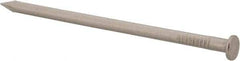 Made in USA - 16D, 8 Gauge, 3-1/2" OAL Common Nails - Smooth Shank, T304 Stainless Steel - Makers Industrial Supply