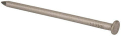 Made in USA - 20D, 6 Gauge, 4" OAL Common Nails - Smooth Shank, T304 Stainless Steel - Makers Industrial Supply