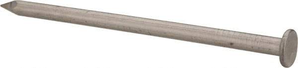 Made in USA - 10D, 9 Gauge, 3" OAL Common Nails - Smooth Shank, Aluminum - Makers Industrial Supply