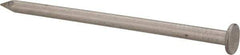 Made in USA - 10D, 9 Gauge, 3" OAL Common Nails - Smooth Shank, Aluminum - Makers Industrial Supply