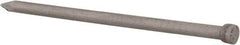 Made in USA - 6D, #13, 2" OAL Finishing Nails - Smooth Shank, 18-8 Stainless Steel - Makers Industrial Supply