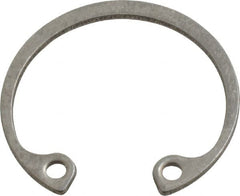 Rotor Clip - 0.035" Thick, Stainless Steel Snap Internal Retaining Ring - 0.039" Groove Width, 0.023" Groove Depth, 0.796" Groove Diam, Grade 15-7 Grade 632 - Makers Industrial Supply